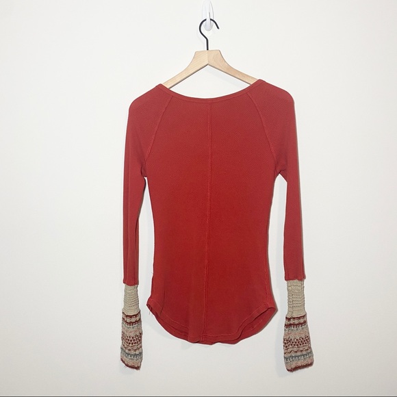 Free People Newbie Thermal Ski Lodge Henley - Picture 5 of 5